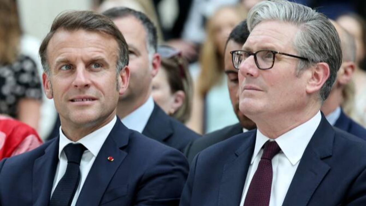 Macron ve Starmer'den İsrail'i kızdıracak sözler: "Filistin devletini tanımak için seslerimizi birleştirmemiz gerek!" Macron ve Starmer'den İsrail'i kızdıracak sözler: "Filistin devletini tanımak için seslerimizi birleştirmemiz gerek!"