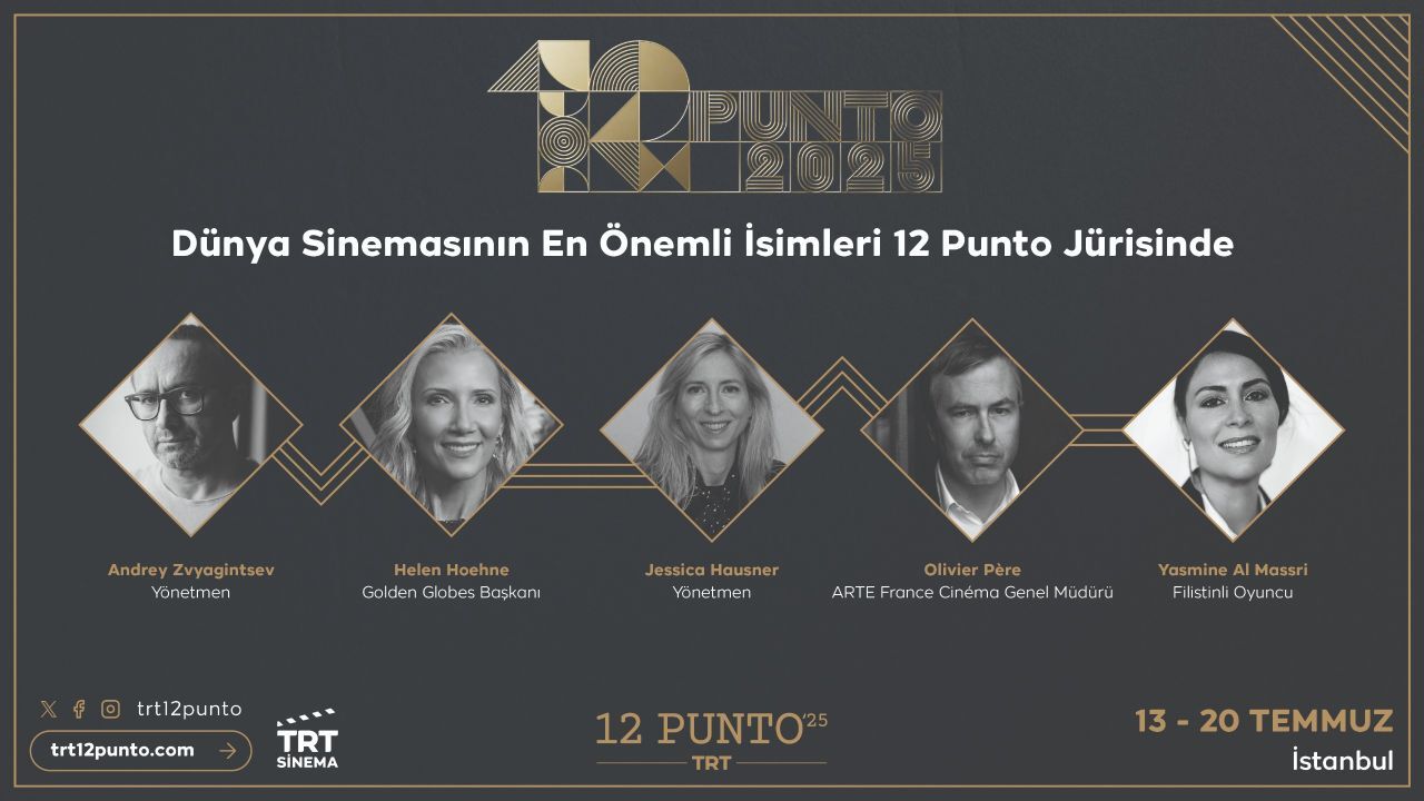Sinemanın ustaları 12 Punto jürisinde! Program başlıyor Sinemanın ustaları 12 Punto jürisinde! Program başlıyor