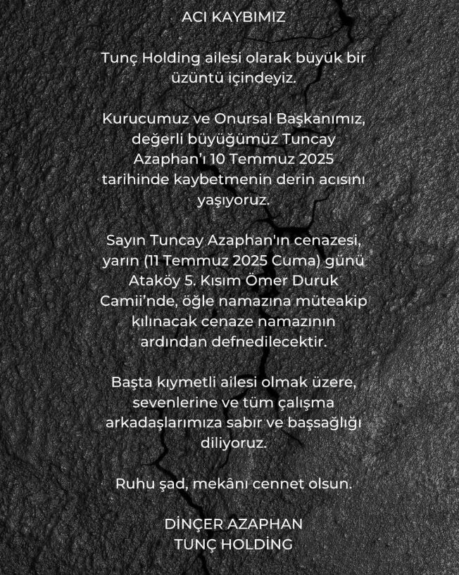 Tuncay Azaphan kimdir, neden öldü? Dinçer Azaphan'ın babasıydı - 2. Resim