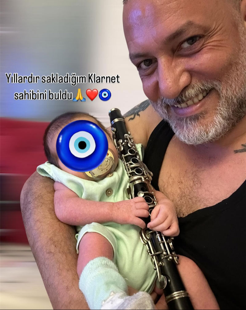 Klarnet artık torununa emanet: Minik H&uuml;sn&uuml; sahneye hazır - 2. Resim