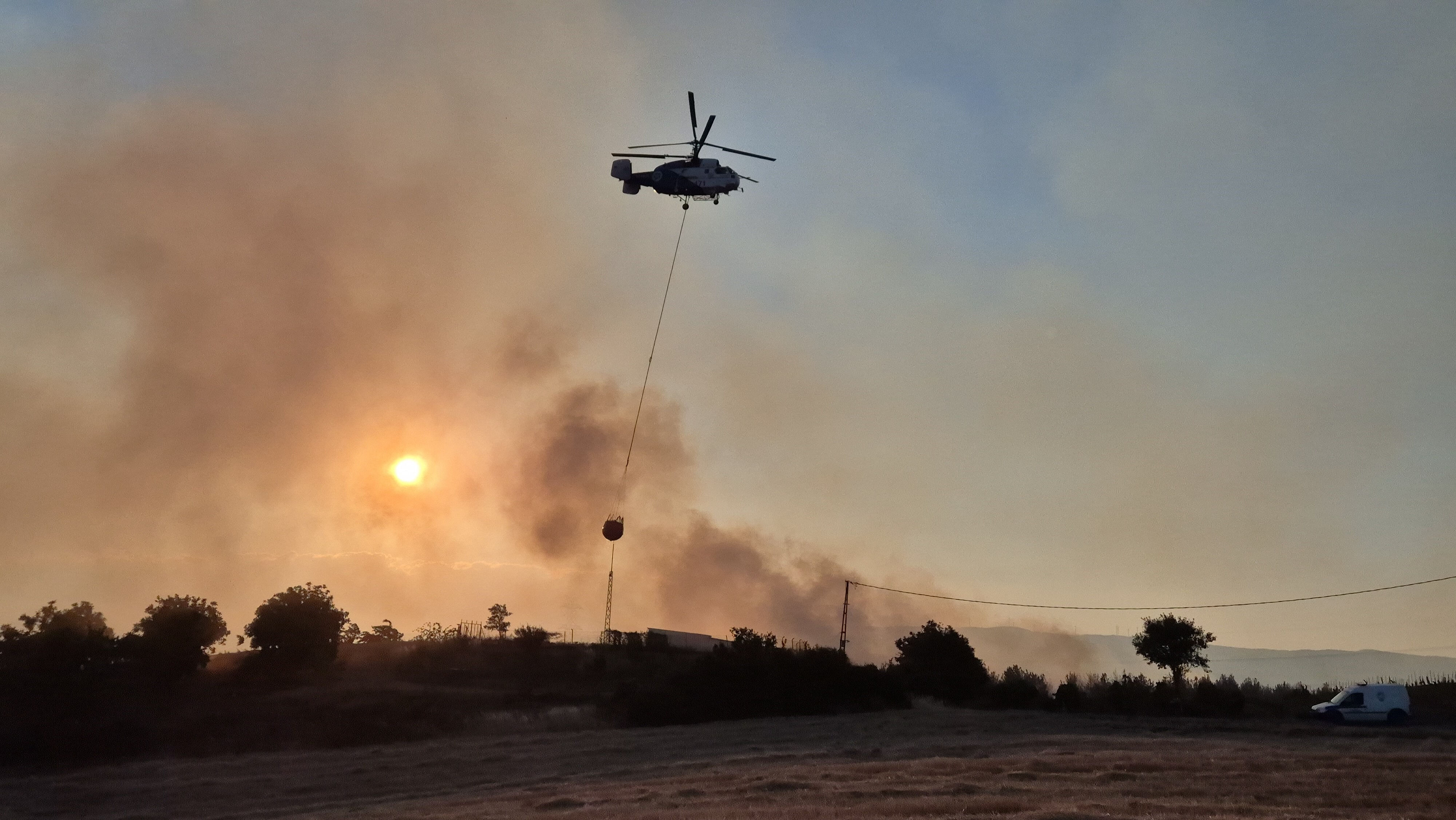 Tekirdağ'da orman yangını! Şarköy'de alevler yükseldi - 3. Resim