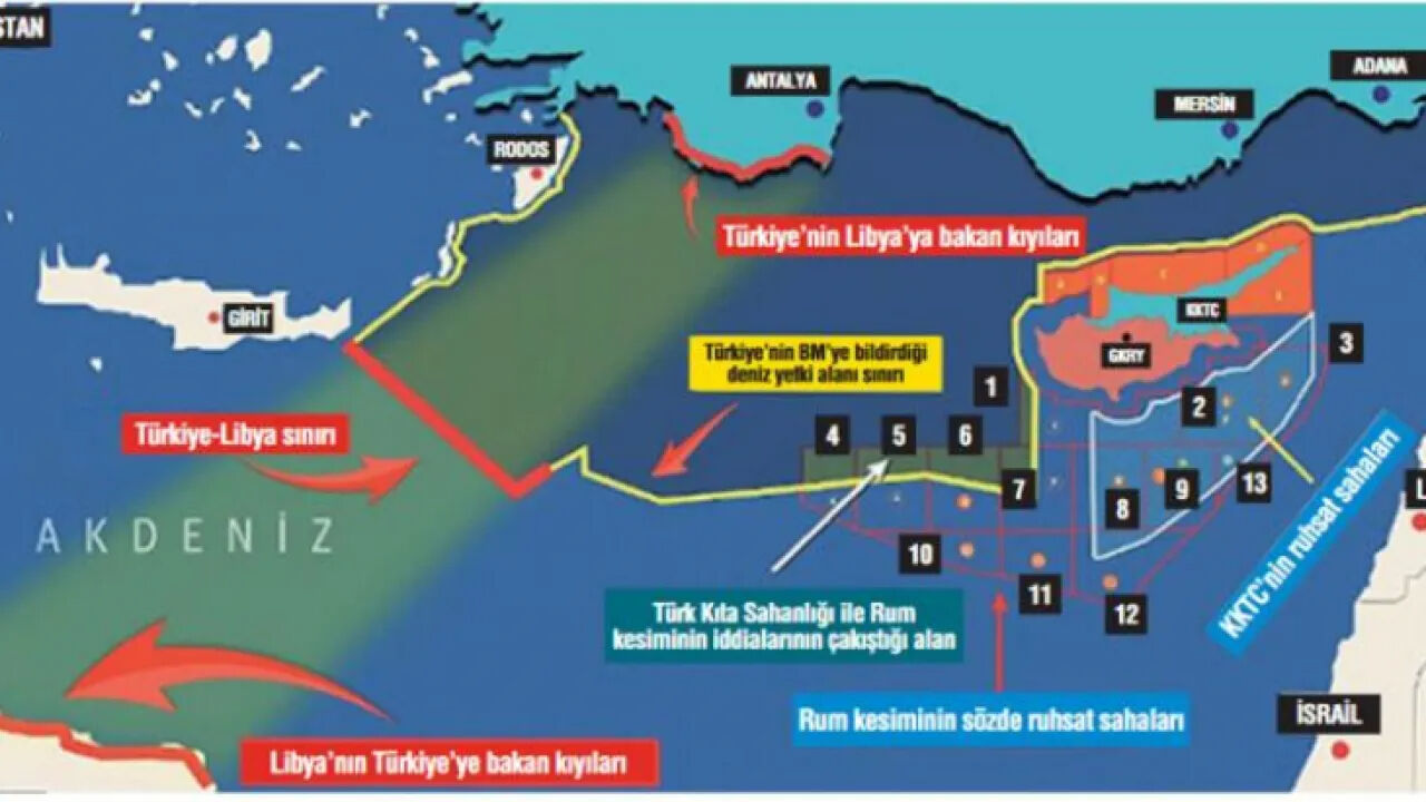 Rum Yönetimi'nin korsan planı belli oldu: Türkiye ve KKTC’nin yetki alanlarına göz diktiler - 2. Resim