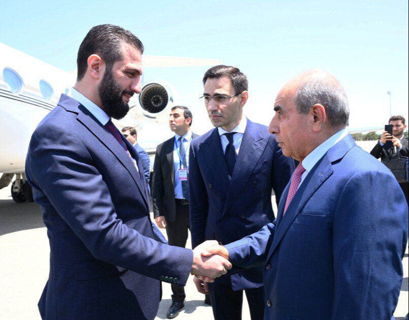 Suriye Cumhurbaşkanı Şara Bakü’de! Suriye'nin doğal gazını Azerbaycan verecek! - 1. Resim