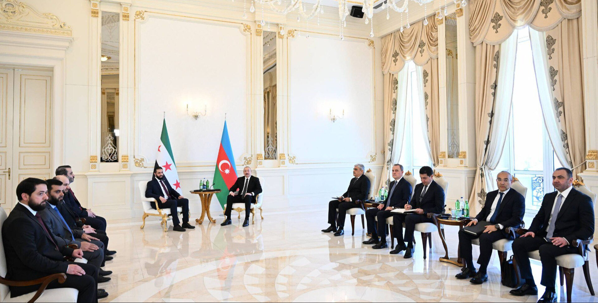 Suriye Cumhurbaşkanı Şara Bakü’de! Suriye'nin doğal gazını Azerbaycan verecek - 3. Resim