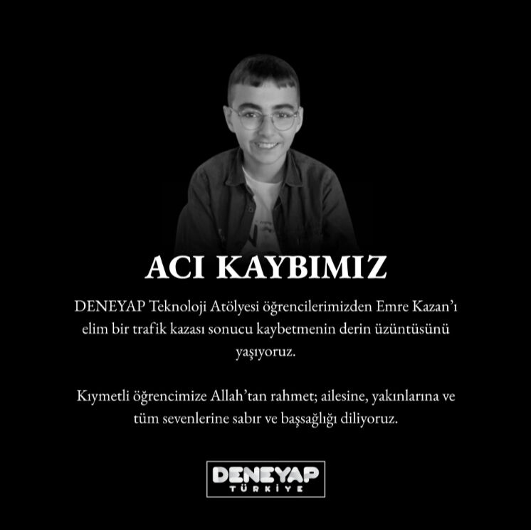 T3 Vakfı'nın acı günü! Erzincan'daki kazada vefat eden genç DENEYAP öğrencisi çıktı - 2. Resim