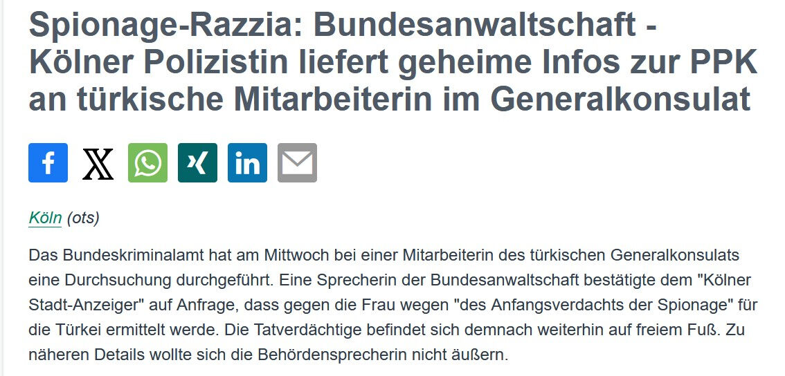 Alman polisi Türk konsolosluk görevlisinin evine baskın düzenledi! Gerekçesi şoke etti - 1. Resim
