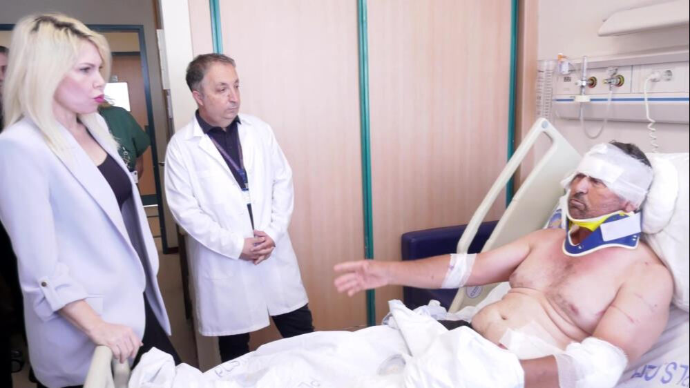 Aslan saldırısına uğrayan S&uuml;leyman Kır taburcu oldu: Sinek ısırmasın dedim aslan ısırdı... - 5. Resim