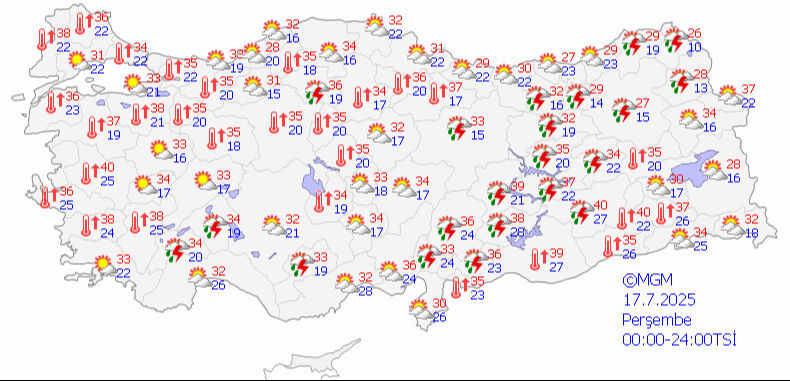 Bu hafta hem ıslanacağız, hem kavrulacağız! Meteoroloji il il saydı, tarih verdi - 5. Resim