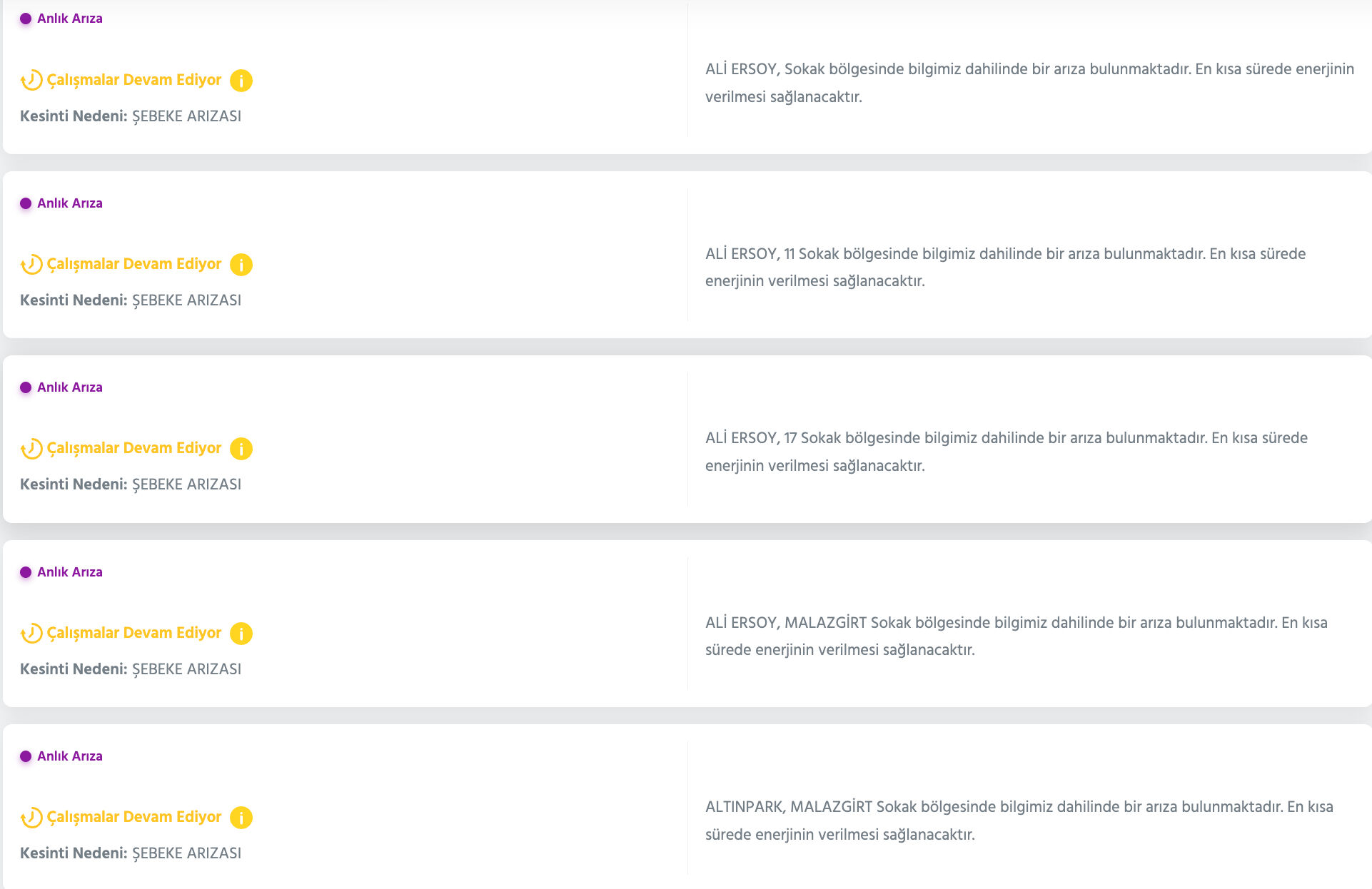 Ankara elektrik kesintisi sorgulama listesi! 14-15 Temmuz'da elektrikler ne zaman gelecek? - 6. Resim