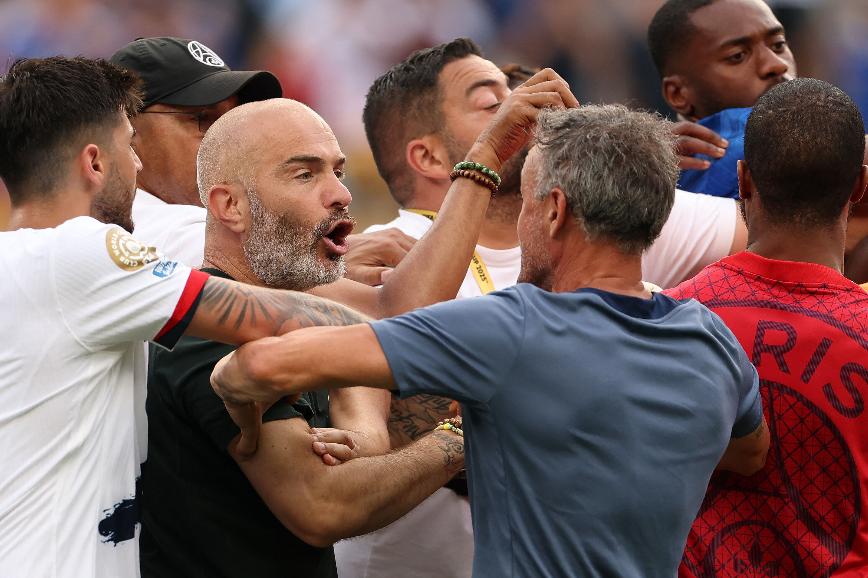 Chelsea-PSG maçı sonrası ortalık karıştı! Luis Enrique'den skandal hareket - 5. Resim