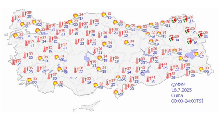 Sıcak daha da sıcak olacak! Meteoroloji bu hafta için uyardı, çarpılmayın.... - 3. Resim