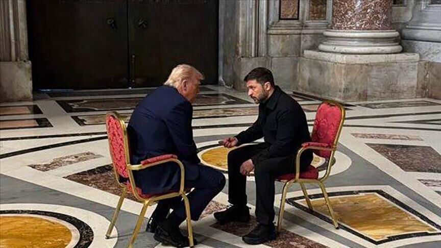 Zelenskiy'den Trump'a teşekkür mesajı: Halkımız korunacak, minnettarım - 1. Resim