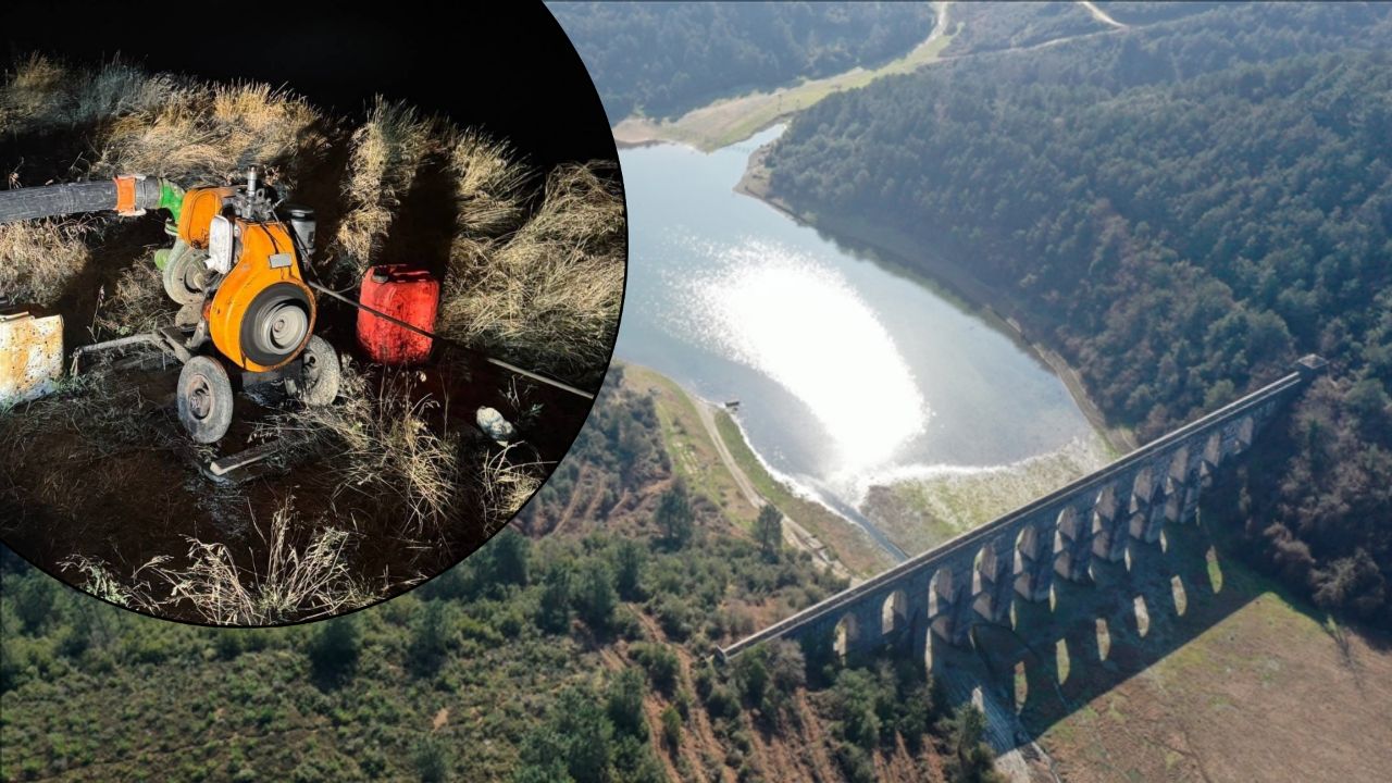 Bir ilçenin suyunu kendine bağladı! Barajdan kaçak su çekip sulama yaptı Bir ilçenin suyunu kendine bağladı! Barajdan kaçak su çekip sulama yaptı