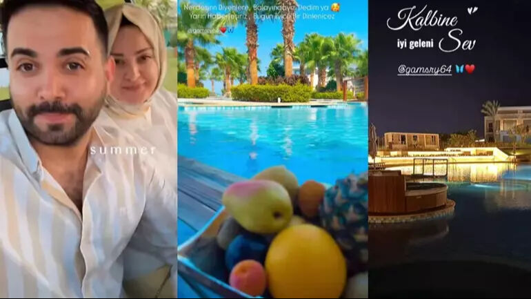 Düğünlerinde takılan takılarla gündem olan Kadir Ezildi ve Gamze Türkmen’in balayı rotası da ortaya çıktı - 5. Resim