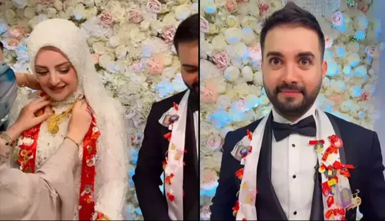 Düğünlerinde takılan takılarla gündem olan Kadir Ezildi ve Gamze Türkmen’in balayı rotası da ortaya çıktı - 2. Resim