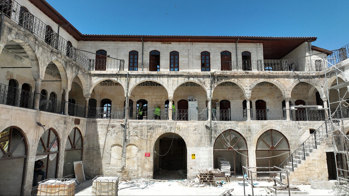 Esnafın y&uuml;z&uuml; g&uuml;lecek... 400 yıllık han ayağa kalkıyor! - 5. Resim