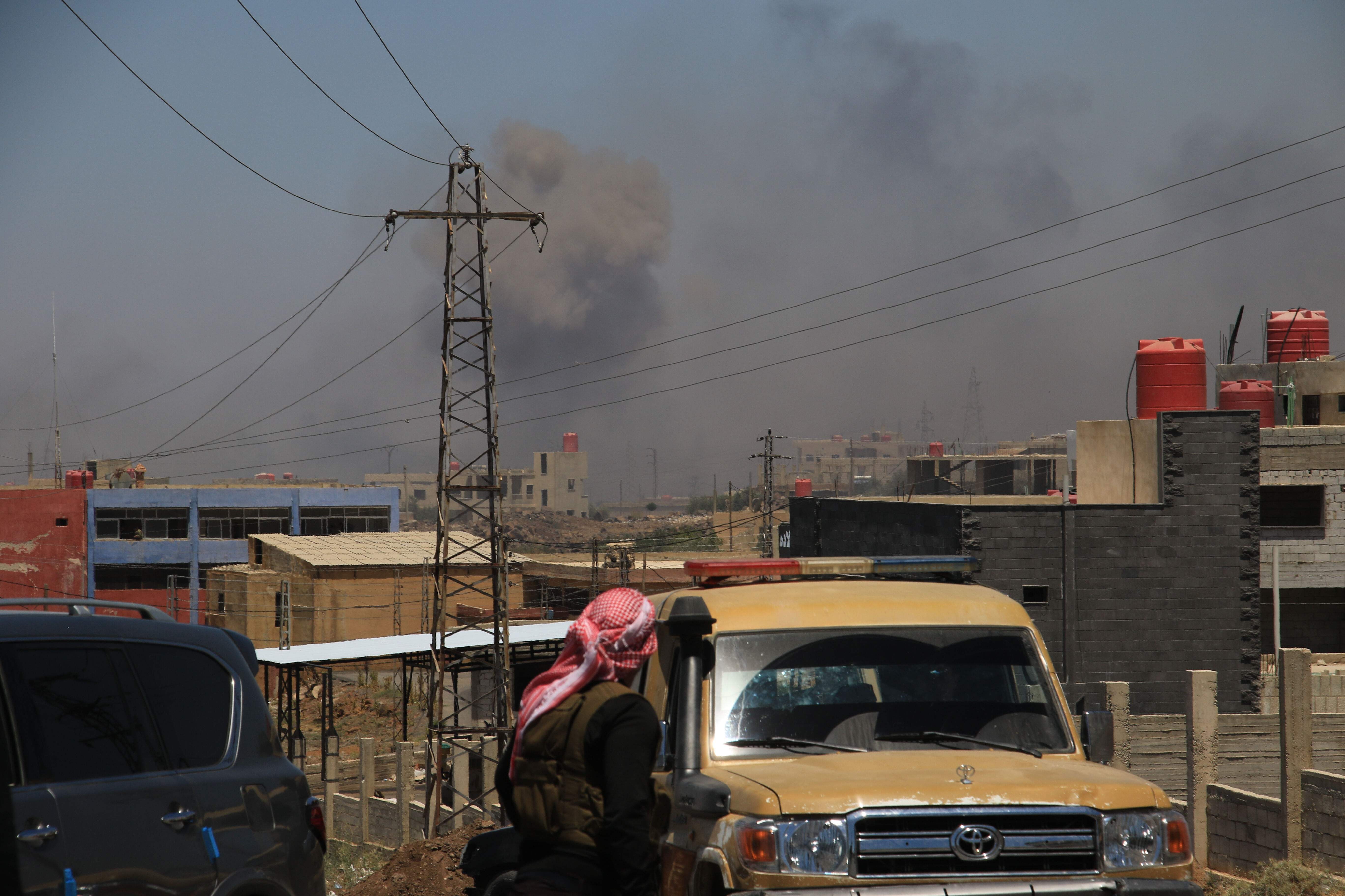 Suriye'de bombalar patladı, ordu karşılık verdi! Süveyda'daki karışıklığı fırsat bildiler - 2. Resim