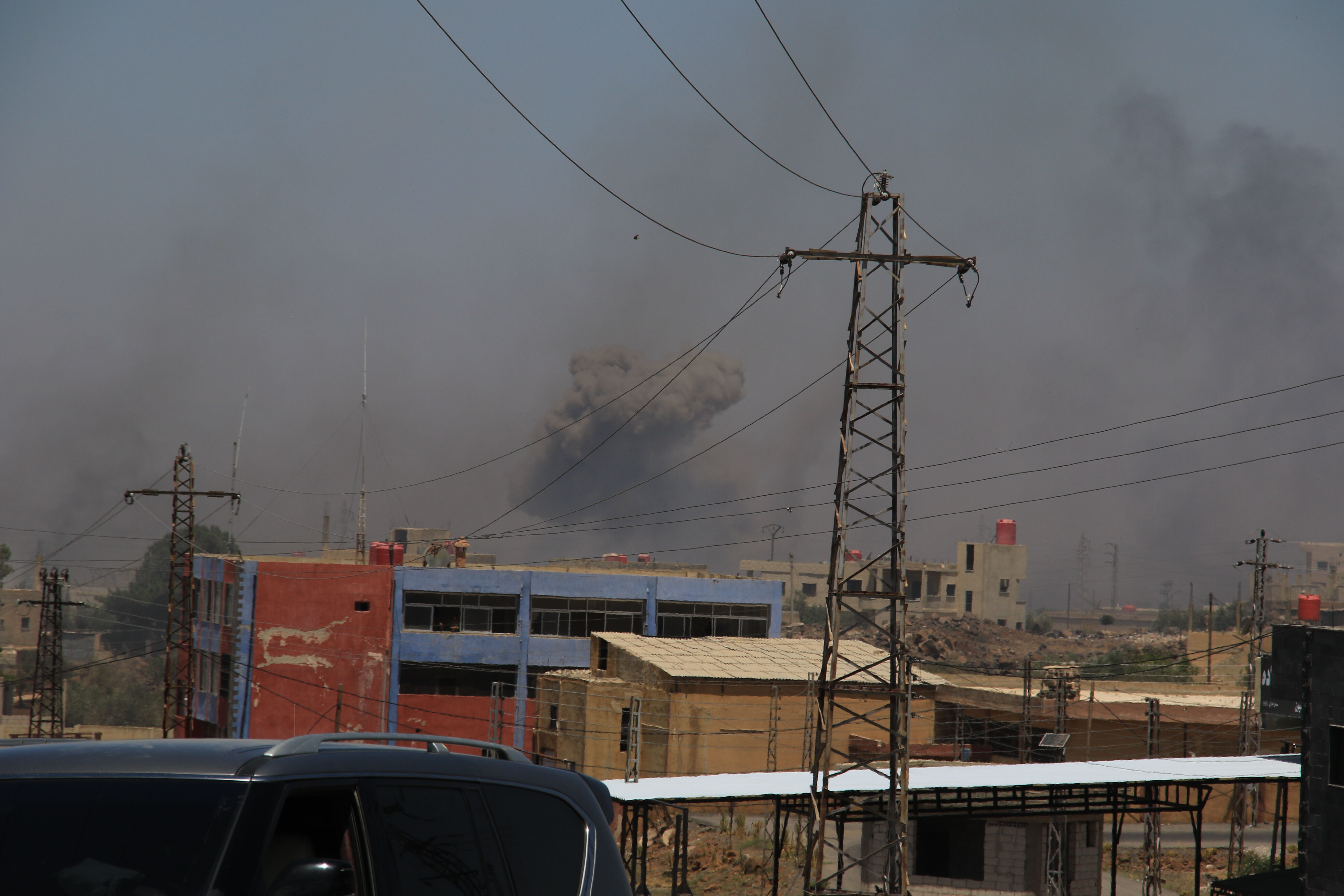 Suriye'de bombalar patladı, ordu karşılık verdi! Süveyda'daki karışıklığı fırsat bildiler - 1. Resim