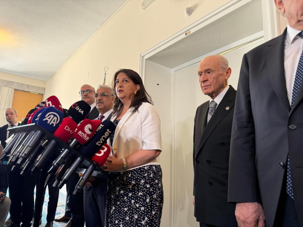 DEM Parti heyetinden Devlet Bahçeli'ye ziyaret - 2. Resim