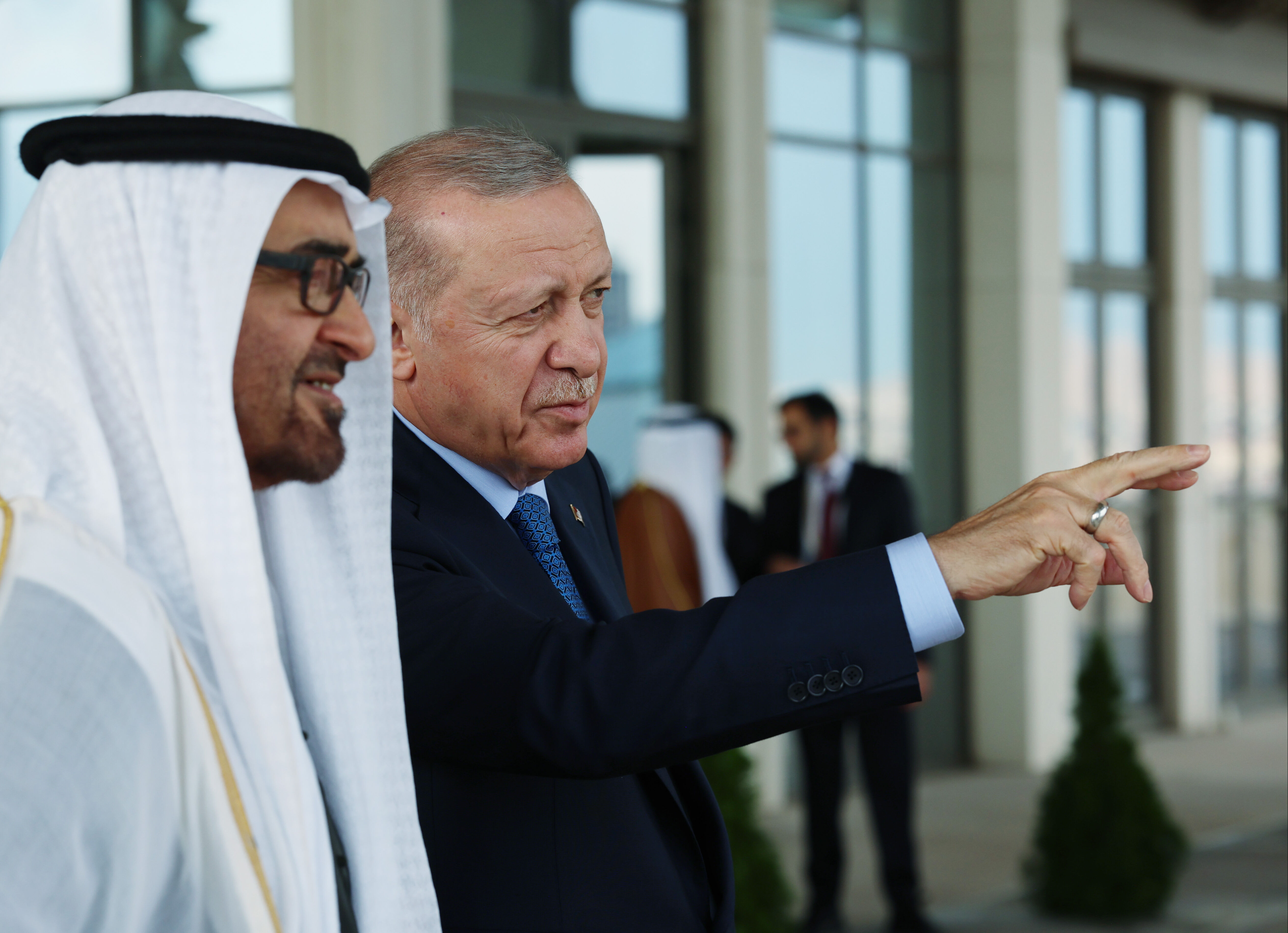 K&ouml;rfez &uuml;lkesi BAE ile T&uuml;rkiye arasında 7 anlaşma imzalandı! Hedef 40 milyar dolar ticaret hacmi - 2. Resim