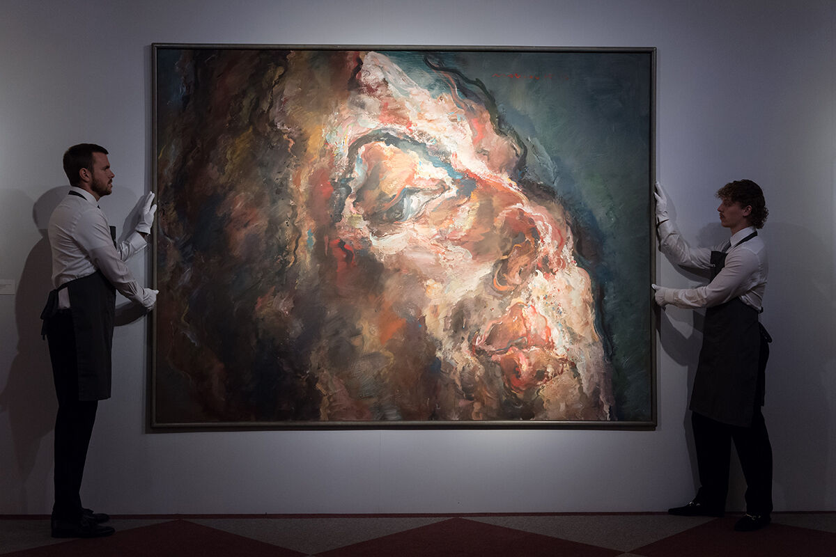 Paha bi&ccedil;ilemez tablolar! D&uuml;nyaca &uuml;nl&uuml; Suriyeli sanat&ccedil;ının resimleri bir araya getirildi - 1. Resim