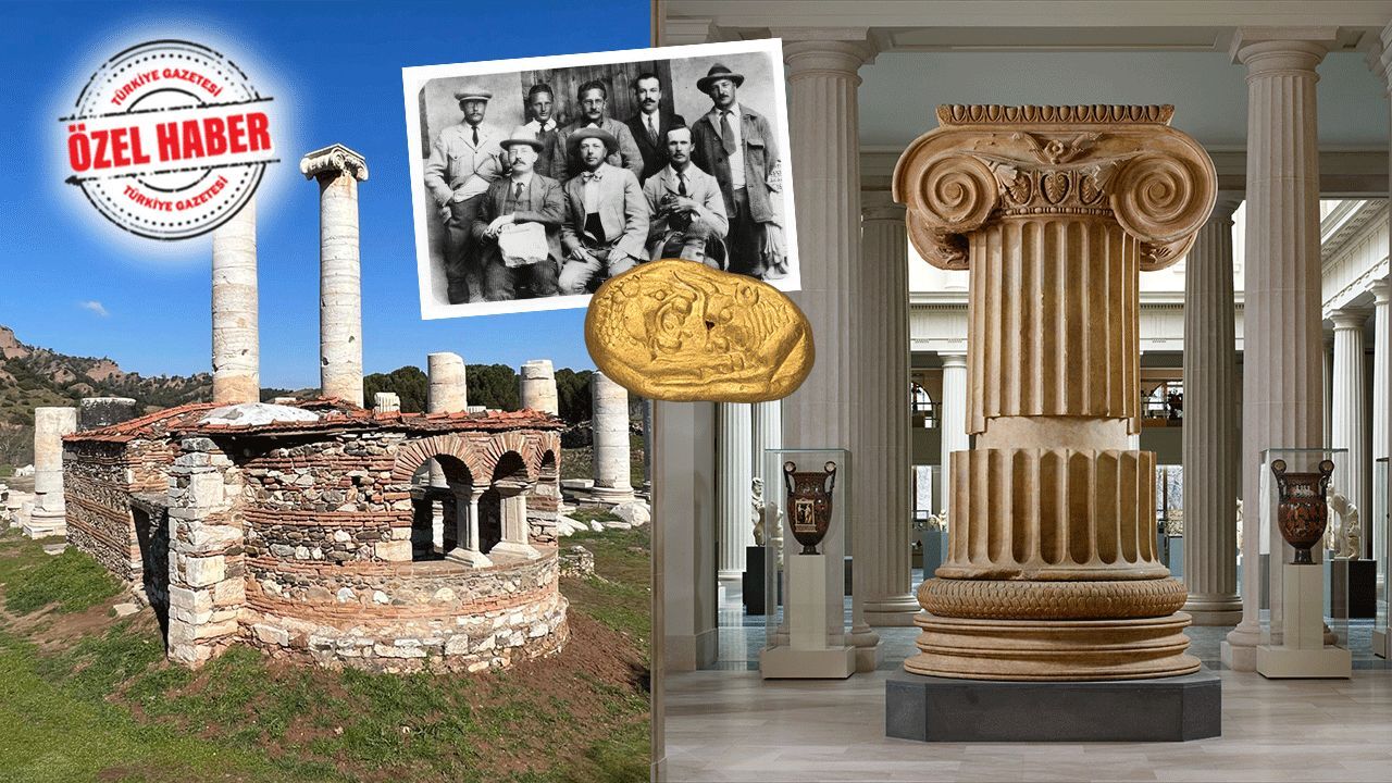 Sardes’in eserleri Yunan işgalinde ABD’ye kaçırılmış Sardes’in eserleri Yunan işgalinde ABD’ye kaçırılmış