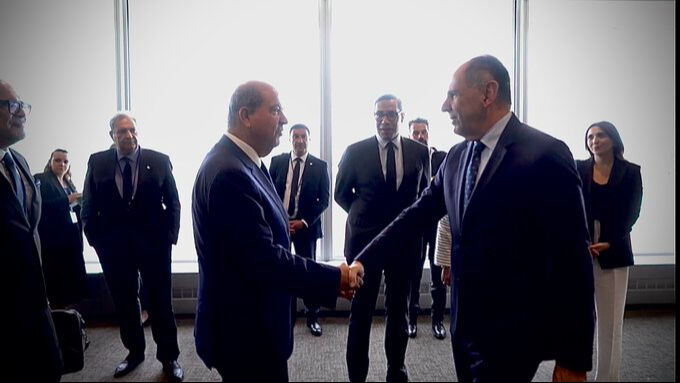 5+1 görüşmeleri gerilimle başladı! KKTC lideri Ersin Tatar'ın hamlesi Rumları çileden çıkardı - 2. Resim