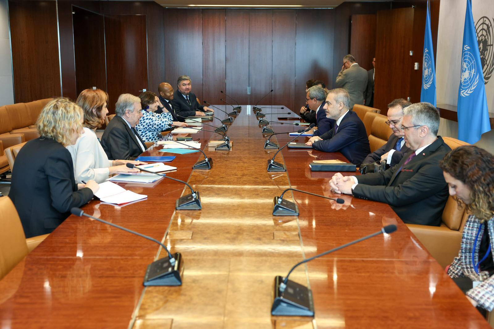 Bakan Fidan, BM Genel Sekreteri Guterres ile görüştü - 1. Resim