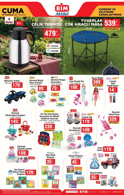 BİM aktüel ürünler kataloğu merak konusu oldu! 18 Temmuz'da BİM aktüel kataloğunda bu hafta neler var? - 1. Resim