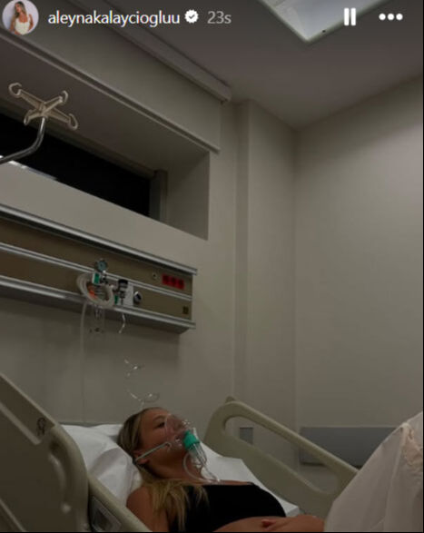 Klip çekiminde hastaneye kaldırılan Aleyna Kalaycıoğlu’ndan haber var - 2. Resim
