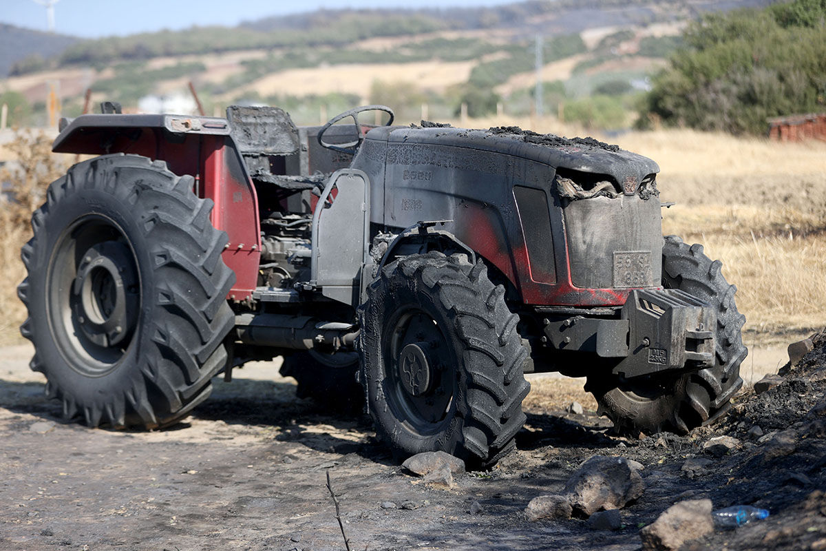 Şarköy küle döndü, görüntüler yürek sızlattı! Zararın boyutu dronla görüntülendi - 2. Resim