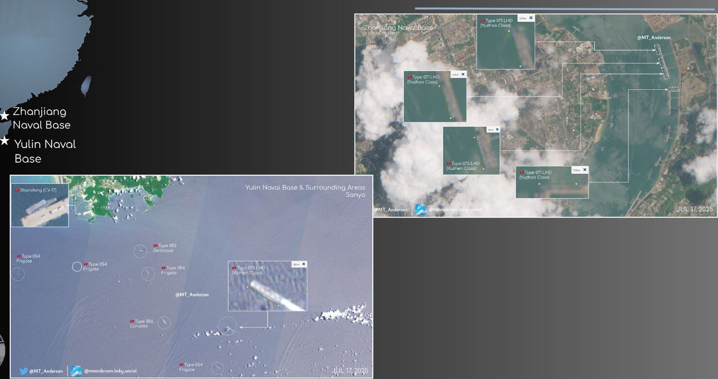 Çin savaş alarmı verdi! Uçak gemisine yaklaşan jetlerle karşı harekete geçtiler - 1. Resim