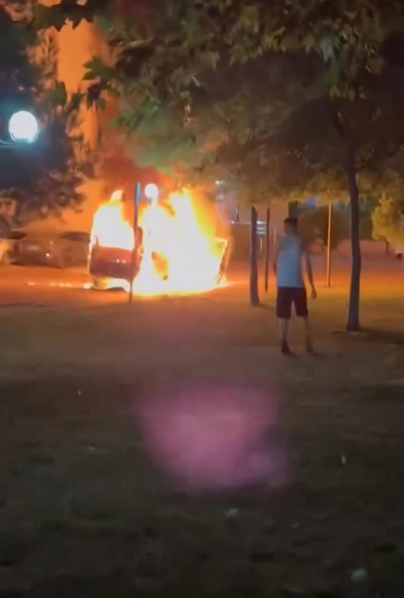 Diyarbakır'da korku dolu anlar! &Ouml;nce aracını sonra kendini ateşe verdi - 2. Resim