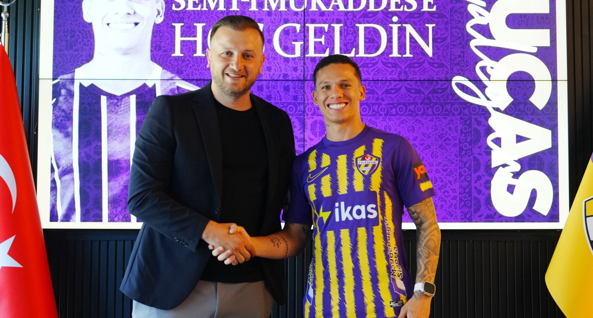 Eyüpspor, Lucas Calegari'yi kadrosuna kattı! 3 yıllık imza - 1. Resim