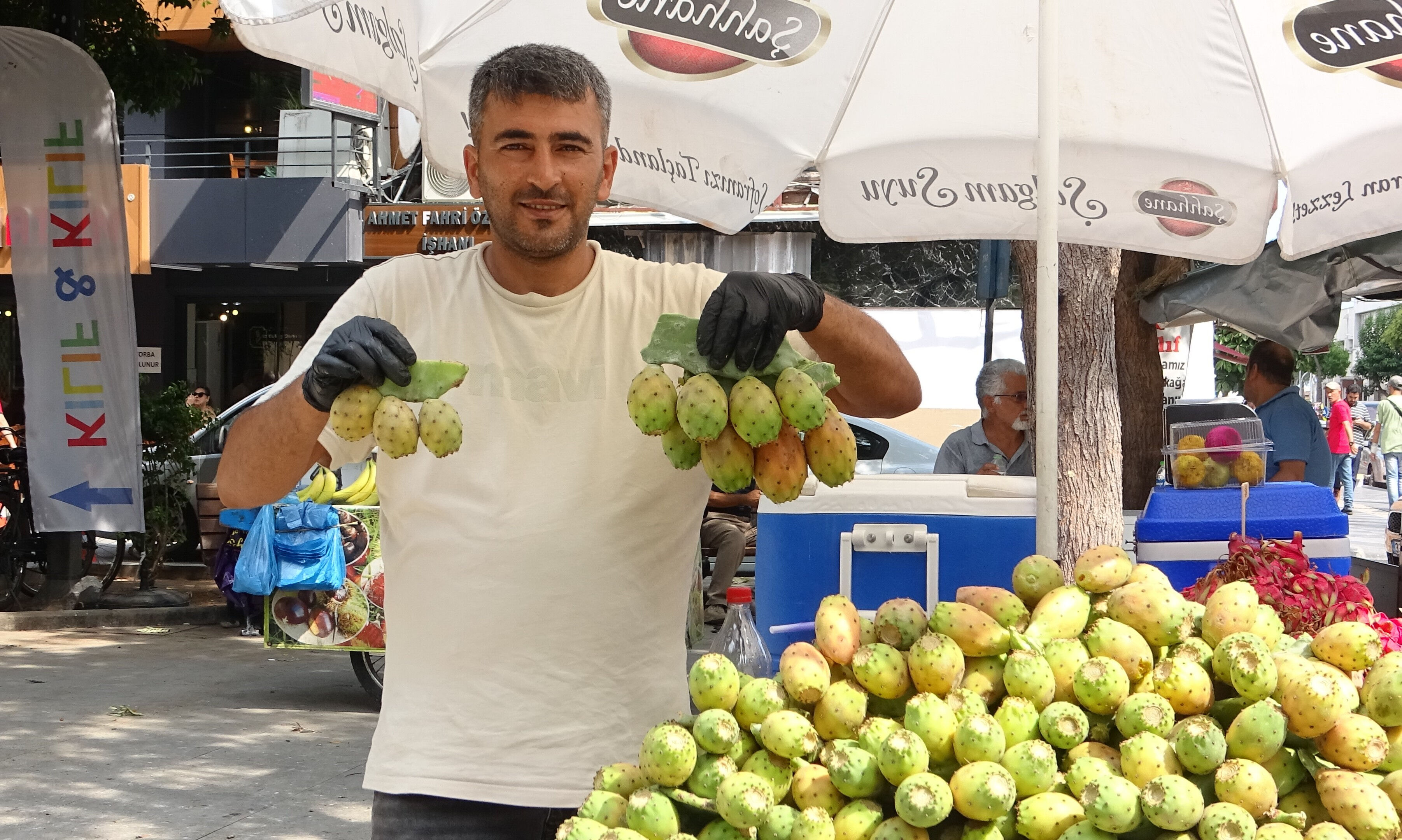 Tanesi 10 liradan satılıyor, esnaf talebe yetişemiyor! Kuzey Afrika'nın en sevilen 'dikenli' meyvesi Türkiye'de Tanesi 10 liradan satılıyor, esnaf talebe yetişemiyor! Kuzey Afrika'nın en sevilen 'dikenli' meyvesi Türkiye'de - 2. Resim