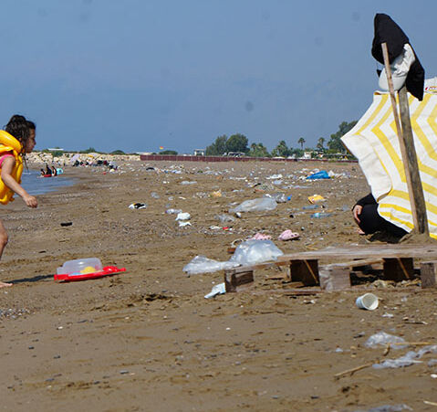 'Ücretsiz beach'e giden pişman oluyor! Ünlü sahildeki görüntüler muhtarı isyan ettirdi - 6. Resim