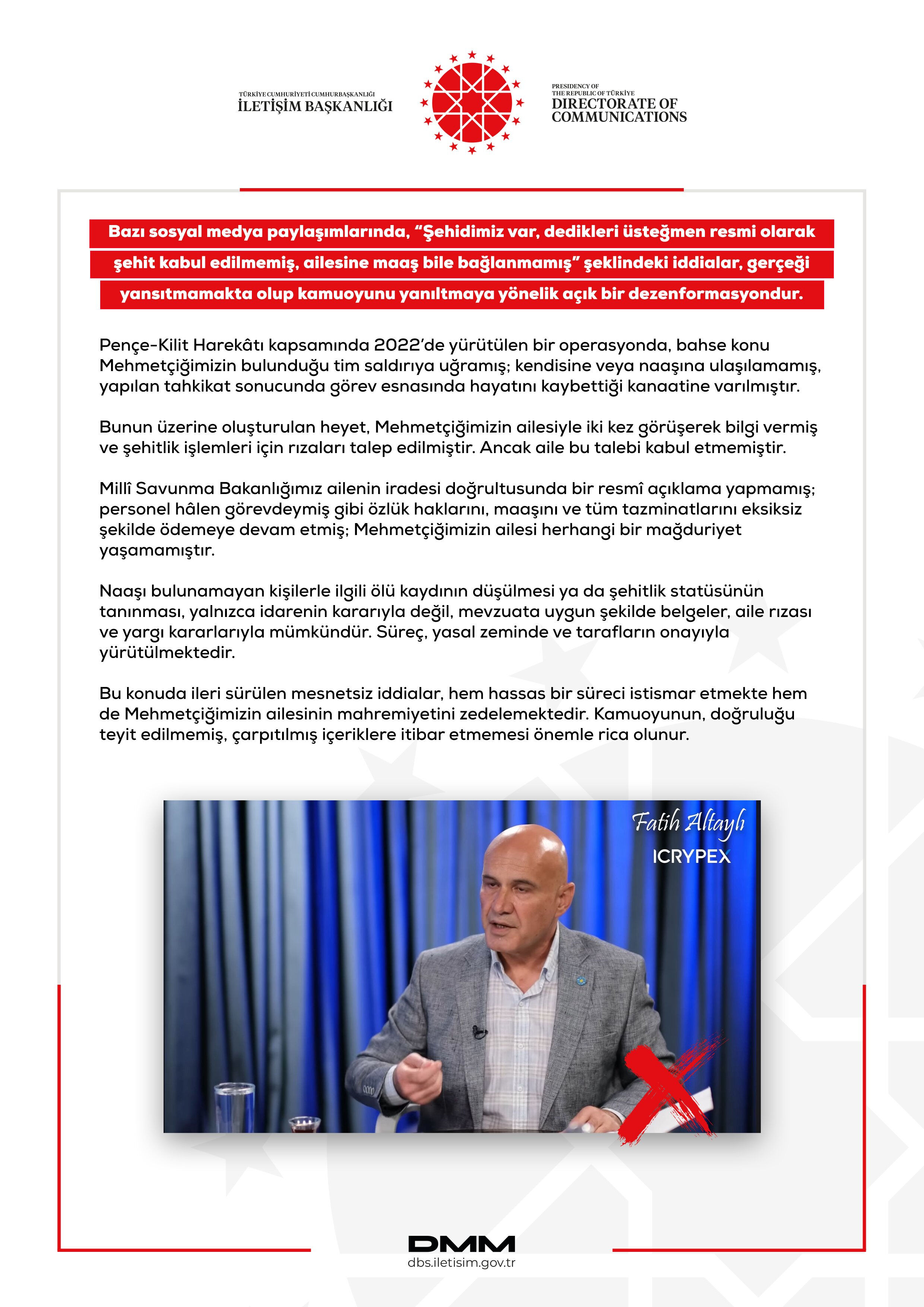 Şehidin naaşı üzerinden provokasyon! Jet yalanlama geldi - 2. Resim