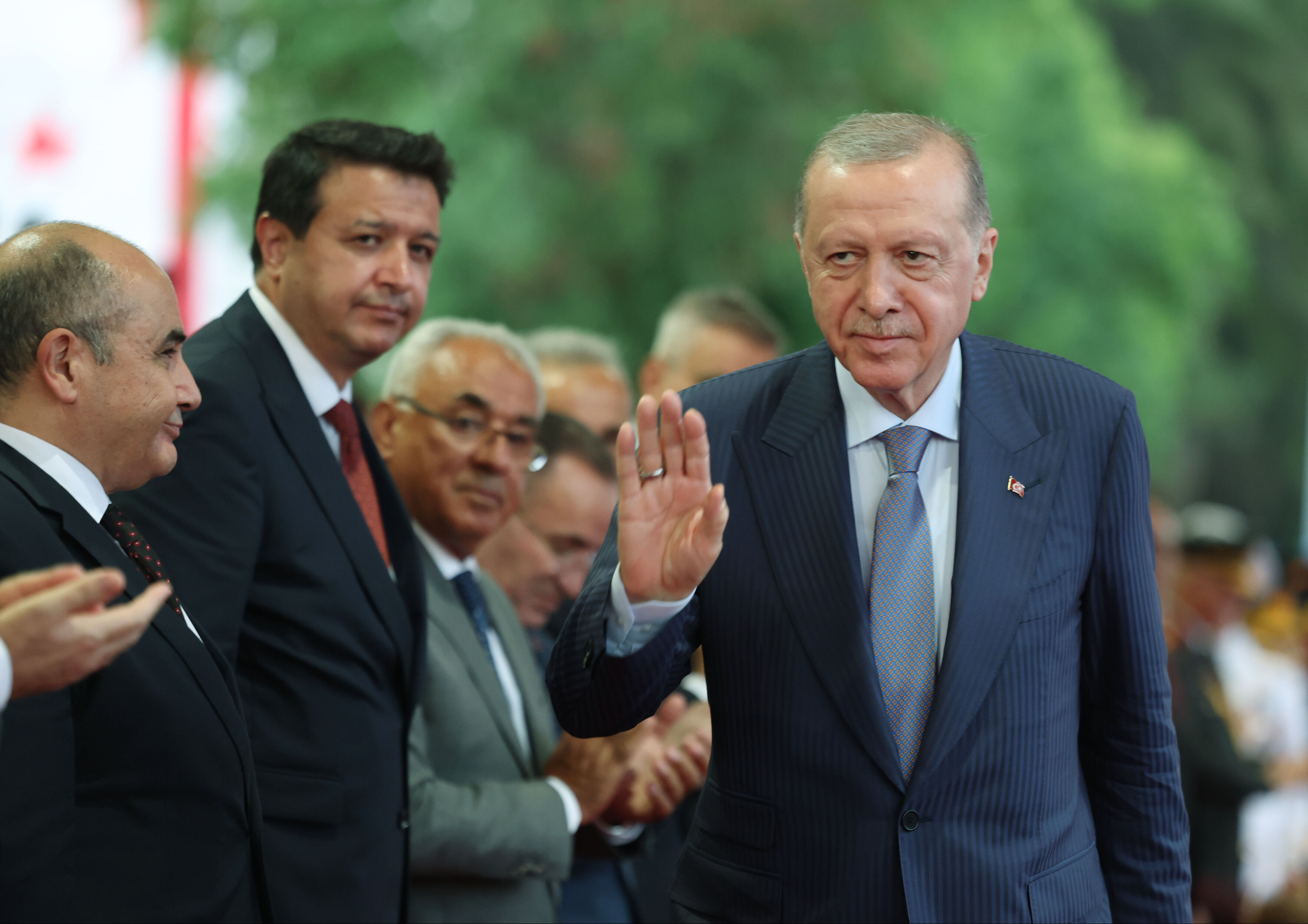Erdoğan'dan Ada'da 'iki devletli çözüm' çağrısı:  Erdoğan'dan Ada'da 'iki devletli çözüm' çağrısı: