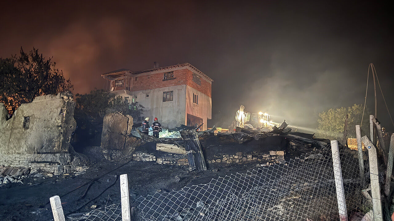Sakarya, Bilecik ve Uşak'ta alevler yükseldi! Evler alev topuna döndü, tahliye başladı - 6. Resim