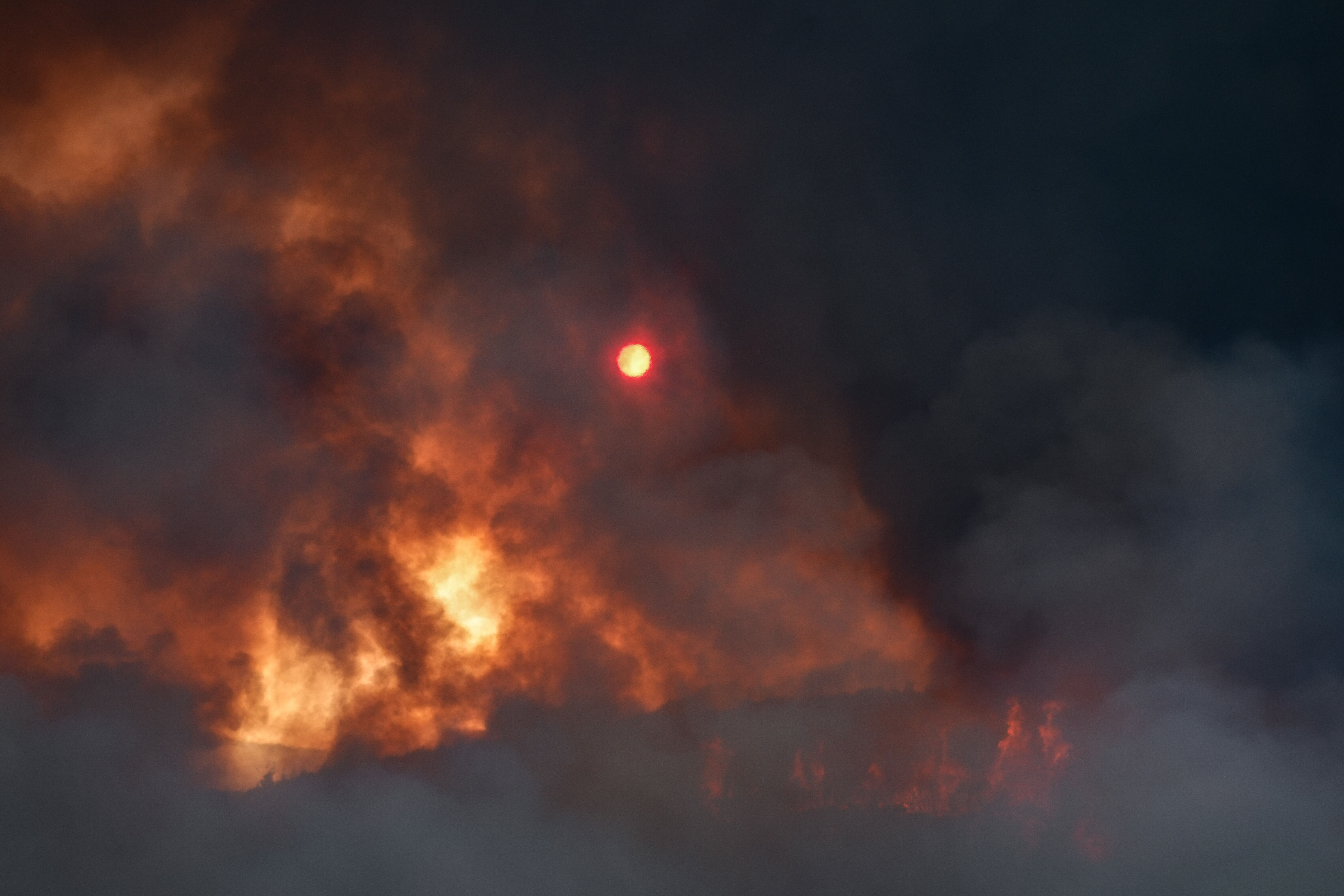 Sakarya'daki orman yangını 2 gündür söndürülemiyor! Alevler komşu kente sıçradı - 9. Resim