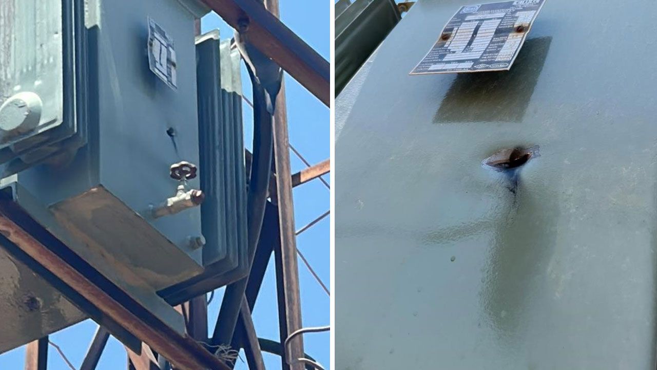 Şanlıurfa'da binlerce konuta elektrik sağlayan trafolara silahlı saldırı! Şanlıurfa'da binlerce konuta elektrik sağlayan trafolara silahlı saldırı!