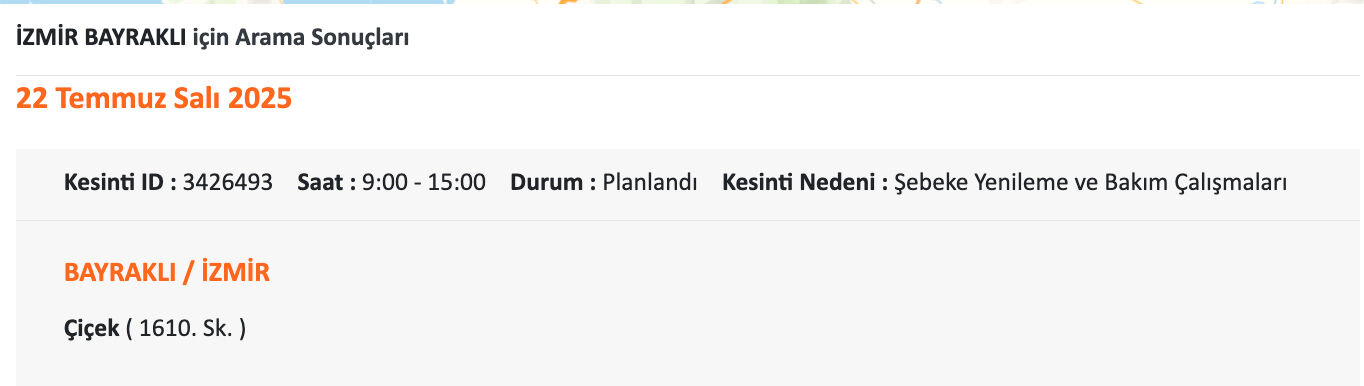 Gediz Elektrik'ten uzun süreli elektrik kesintisi uyarısı! 22 Temmuz İzmir'de elektrikler ne zaman gelecek? Gediz Elektrik'ten uzun süreli elektrik kesintisi uyarısı! 22 Temmuz İzmir'de elektrikler ne zaman gelecek? - 3. Resim