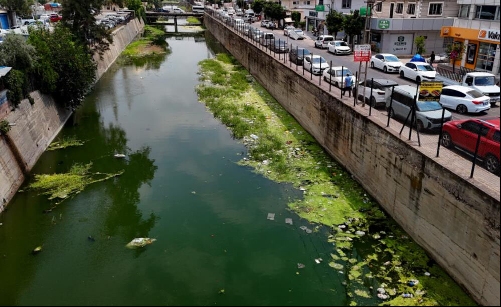Kentteki görüntü Hindistan'ı aratmıyor! Kirlilik had safhada...  - 4. Resim
