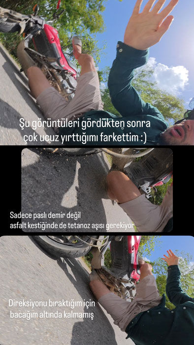 Kuralsız Topraklar sunucusu Mert Öztürk kaza yaptı! Korkutan anları paylaştı, işte sağlık durumu… Kuralsız Topraklar sunucusu Mert Öztürk kaza yaptı! Korkutan anları paylaştı, işte sağlık durumu… - 2. Resim