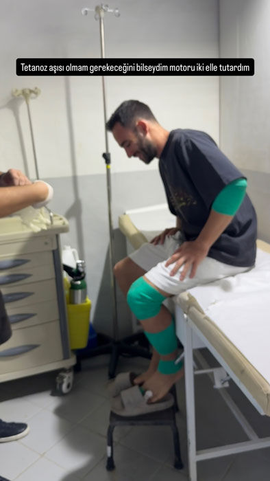 Kuralsız Topraklar sunucusu Mert Öztürk kaza yaptı! Korkutan anları paylaştı, işte sağlık durumu… Kuralsız Topraklar sunucusu Mert Öztürk kaza yaptı! Korkutan anları paylaştı, işte sağlık durumu… - 3. Resim