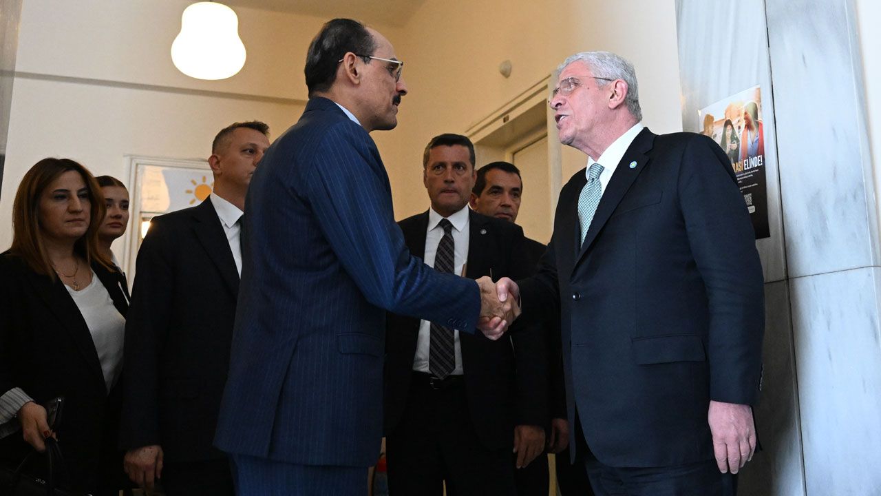 MİT Başkanı Kalın, İyi Parti lideri Müsavat Dervişoğlu ile görüştü MİT Başkanı Kalın, İyi Parti lideri Müsavat Dervişoğlu ile görüştü