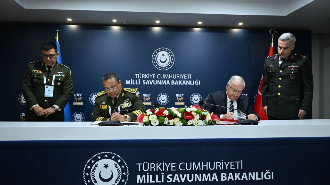 Askeri anlaşmaya imza atıldı! Türkiye ve Guatemala için yeni dönem Askeri anlaşmaya imza atıldı! Türkiye ve Guatemala için yeni dönem