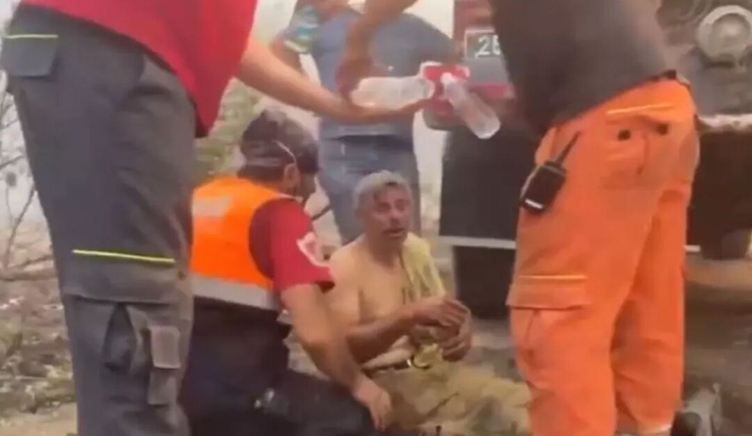 Eskişehir'deki yangından kurtulan orman işçisinin o anları ortaya çıktı! Tek bir şey istedi... Eskişehir'deki yangından kurtulan orman işçisinin o anları ortaya çıktı! Tek bir şey istedi... - 2. Resim