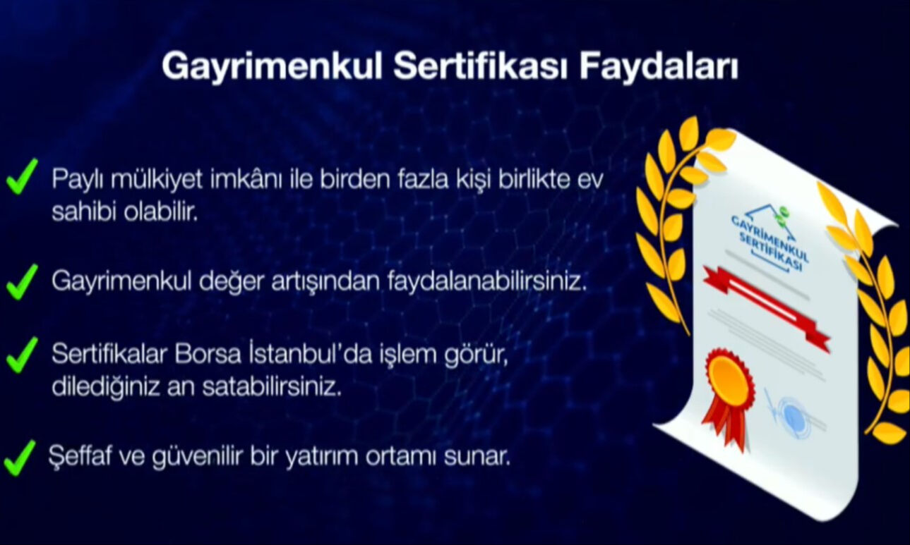 Gayrimenkul Sertifikası'yla konut alımında yeni dönem! Damla Kent Evleri projesiyle başlayacak Konut alımında yeni dönem! Murat Kurum "Gayrimenkul Sertifikası"nı tanıtıyor - 3. Resim