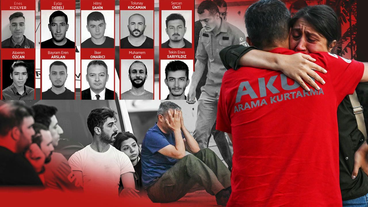 Orman yangını kahramanlarına son veda! Şehitler gözyaşlarıyla uğurlanıyor Orman yangını kahramanlarına son veda! Şehitler gözyaşlarıyla uğurlanıyor